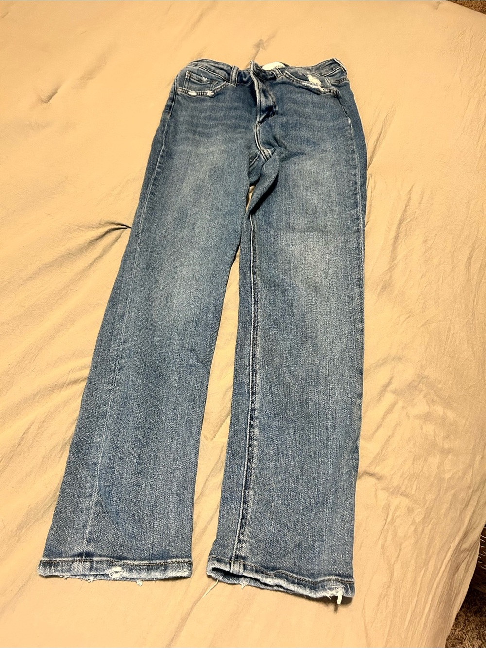 Classic Blue Cropped Women's Jeans